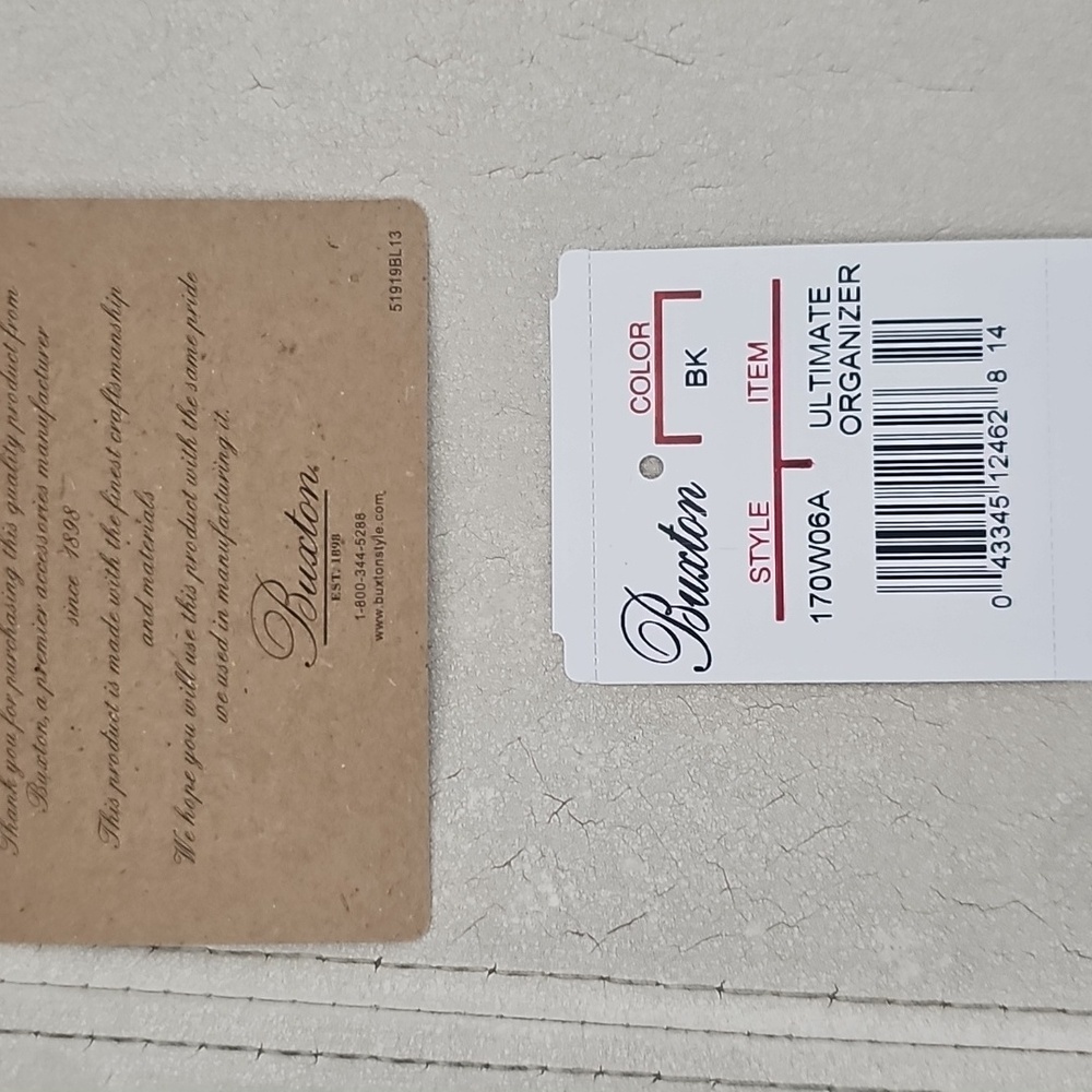 BUXTON Faux Leather Wallet, Women's - NWT - Picture 4 of 8